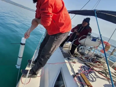 Hydrophones are used to monitor marine mammals and underwater noise.