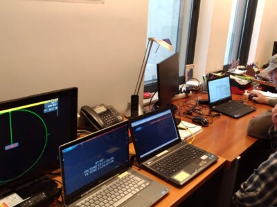 The monitoring can take place also during the night.